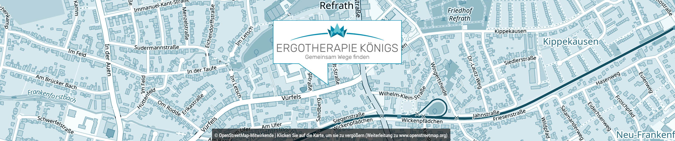Praxis für Ergotherapie Vanessa Königs in Bergisch Gladbach-Refrath - Behandlungsschwerpunkte liegen im Bereich Pädiatrie, Neurologie, Geriatrie, Orthopädie und Psychiatrie