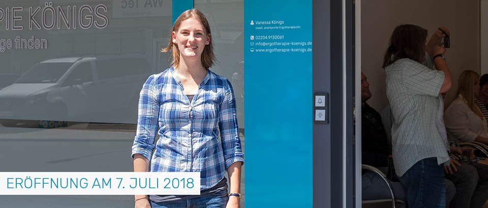 Eröffnung der Ergopraxis am 7. Juli 2018